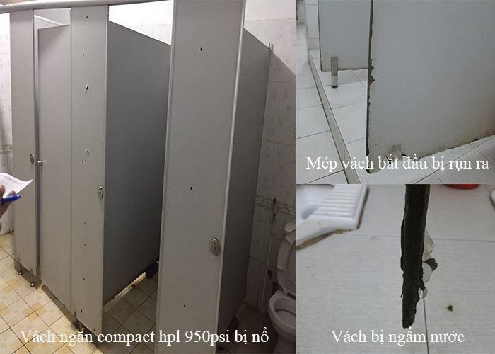 Compact HPL Toilet Partitions | Water-Resistant Toilet Partitions