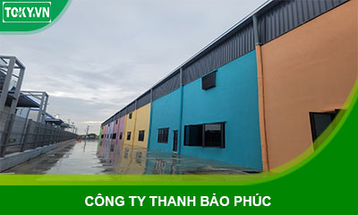 Lắp đặt vách ngăn vệ sinh chịu nước cho công ty Thanh Bảo Phúc