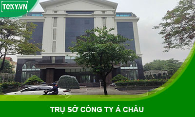 Lắp đặt 200m2 vách ngăn vệ sinh cho tòa nhà văn phòng Công Ty Á Châu