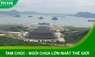 Lắp đặt 1300m2 vách ngăn vệ sinh chịu nước chùa Tam Chúc - Ngôi chùa lớn nhất thế giới