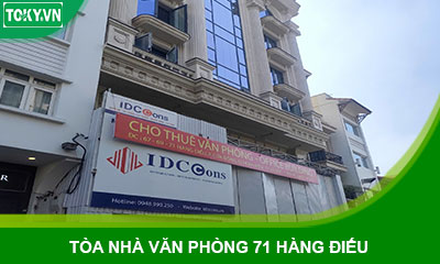 Toky thi công vách ngăn vệ sinh cho tòa nhà văn phòng 71 Hàng Điếu