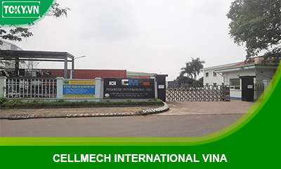 Dự án vách ngăn vệ sinh cho Công ty Cellmech International vina