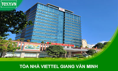 Thi công vách ngăn vệ sinh cho tòa nhà Viettel Giang Văn Minh