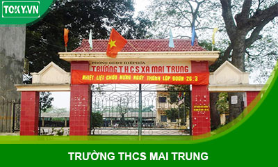 250m2 vách ngăn vệ sinh cho Trường THCS Mai Trung