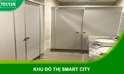 200m2 vách ngăn vệ sinh compact khu đô thị Vinhomes Smart City