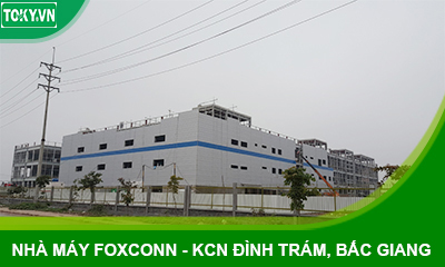 Vách ngăn vệ sinh compact nhà máy Foxconn - Bắc Giang