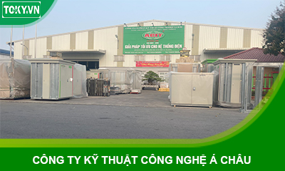 Dự án vách ngăn vệ sinh tại công ty kỹ thuật công nghiệp Á Châu