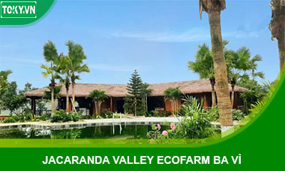 Vách ngăn vệ sinh tại Jacaranda Valley Ecofarm Ba Vì