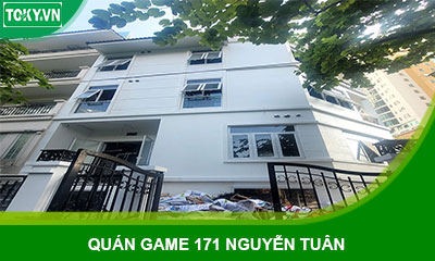 Dự án vách ngăn vệ sinh tại Quán Game  171 Nguyễn Tuân