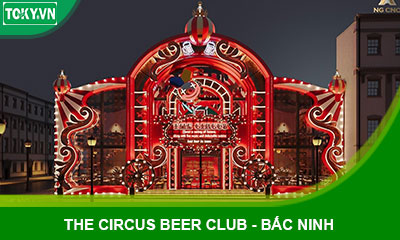 Hoàn thiện vách ngăn vệ sinh tại The Circus Beer Club Bắc Ninh