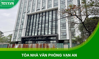 Hoàn thiện vách ngăn vệ sinh cho tòa nhà văn phòng Vạn An