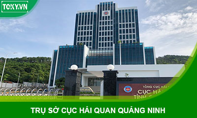 Vách ngăn vệ sinh tại Trụ sở Cục Hải Quan Quảng Ninh