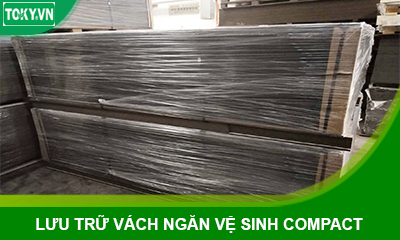 Cách lưu trữ vách ngăn vệ sinh compact thách thức thời gian