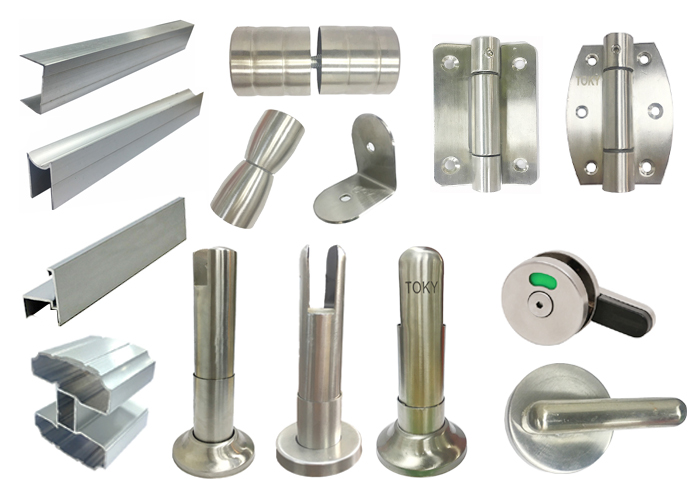 mfc sanitary partition accessories