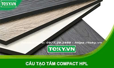 Cấu tạo tấm compact hpl: Giải pháp số 1 cho nhà vệ sinh công cộng