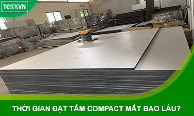 Đặt hàng vách ngăn vệ sinh compact mất bao lâu?