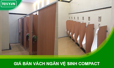 Giá bán vách ngăn vệ sinh compact tốt nhất | Có khuyến mãi