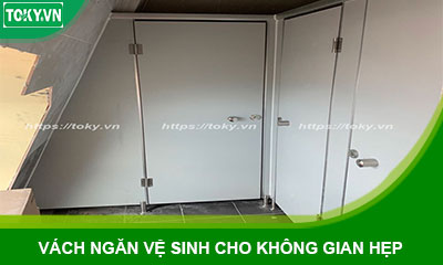 Mẹo lắp vách ngăn vệ sinh compact cho không gian hẹp