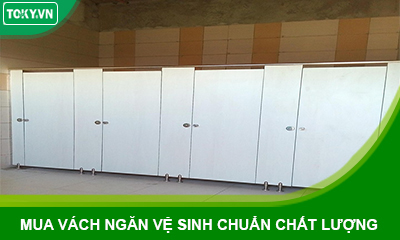 Thuộc lòng 3 điều để mua vách ngăn vệ sinh chuẩn chất lượng