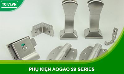 Phụ kiện vách ngăn vệ sinh aogao 29 series ưa chuộng nhất