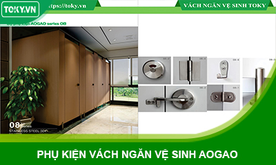 Aogao | 15 bộ phụ kiện vách ngăn vệ sinh Aogao giá tốt nhất