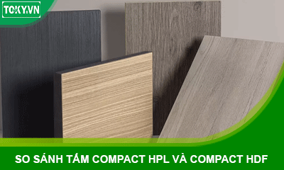 So sánh tấm Compact HPL và Compact HDF: Nên dùng loại nào làm vách ngăn vệ sinh?