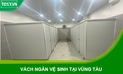 Thi công vách ngăn vệ sinh compact tại Bà Rịa Vũng Tàu giá rẻ tới 30%