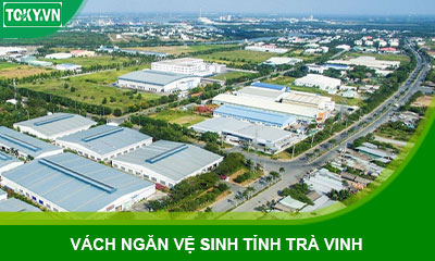 Toky cung cấp vách ngăn vệ sinh tại Trà Vinh: tấm compact 300k/m2