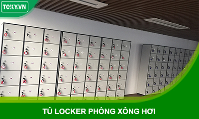 Vì sao dùng tủ locker phòng xông hơi compact thay vì tủ sắt?