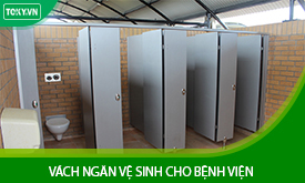 Phương pháp lựa chọn vách ngăn vệ sinh cho bệnh viện