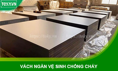 Tấm compact làm vách ngăn vệ sinh chống cháy: Sự thật phải biết