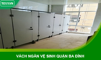 Vách ngăn nhà vệ sinh compact chống nước quận Ba Đình