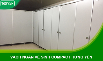 Giá đại lý & thi công vách ngăn vệ sinh compact Hưng Yên