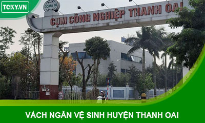 Vách ngăn vệ sinh huyện Thanh Oai | Miễn phí cắt - bo cong