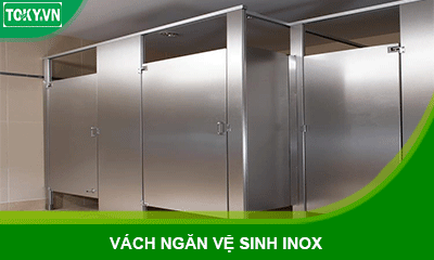 Vách ngăn vệ sinh inox: Giải pháp cho nhà vệ sinh công cộng cao cấp