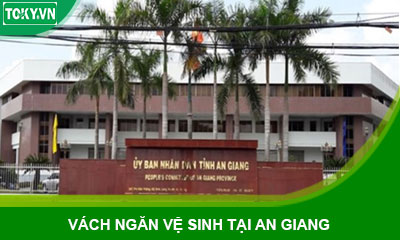 Cung cấp vách ngăn vệ sinh tại An Giang uy tín, giá rẻ: Miễn phí gia công tấm