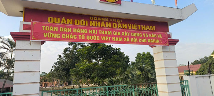 Toky thi công vách ngăn vệ sinh tại Tiểu Đoàn 2 - Lữ đoàn 601