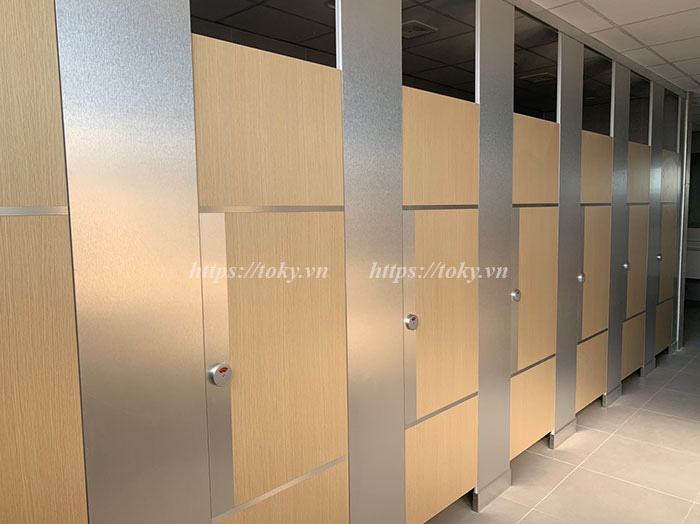 Vách ngăn vệ sinh compact laminate | Mẫu đẹp | Báo giá -10%