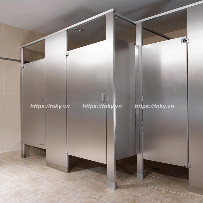 Vách ngăn vệ sinh inox: Giải pháp cho nhà vệ sinh công cộng cao cấp