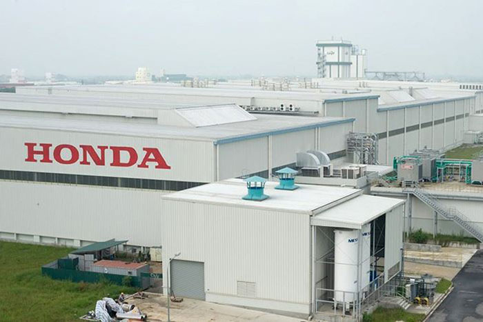 Dự án vách ngăn vệ sinh compact tại nhà máy Honda Hà Nam