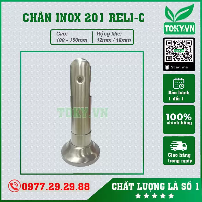 Chân inox 201 RELI-C