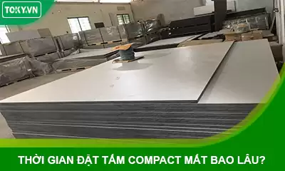 Đặt hàng vách ngăn vệ sinh compact mất bao lâu?