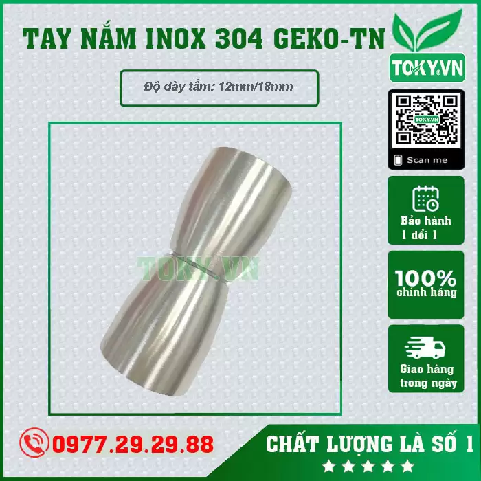Tay nắm inox 304 GEKO-TN