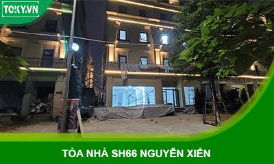 Vách ngăn compact HPL – Giải pháp vượt trội cho tòa nhà văn phòng SH66 Nguyễn Xiển