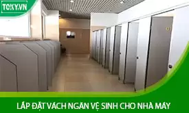 Vách ngăn vệ sinh cho nhà máy | Giải pháp bền vững tới 20 năm