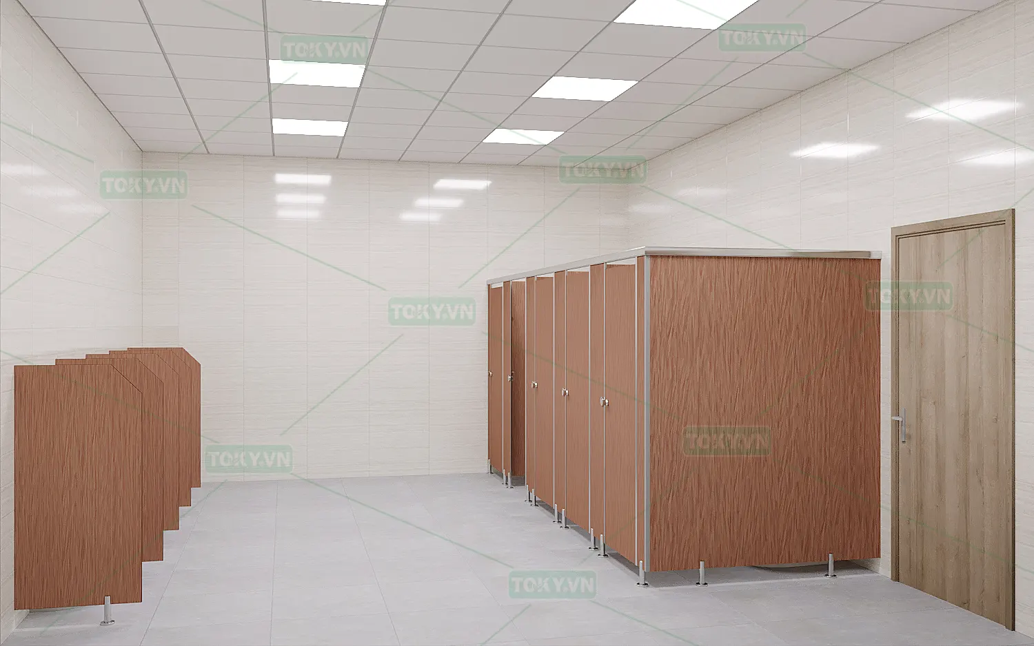Vách ngăn vệ sinh compact laminate | Mẫu đẹp | Báo giá -10% 8 3d compact 36213