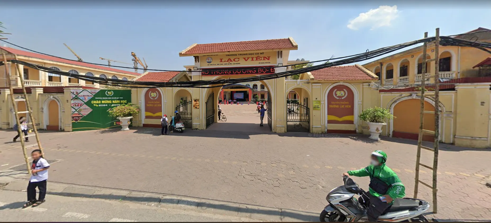Dự án thi công vách ngăn vệ sinh Trường THCS Lạc Viên – Hải Phòng (200m²)