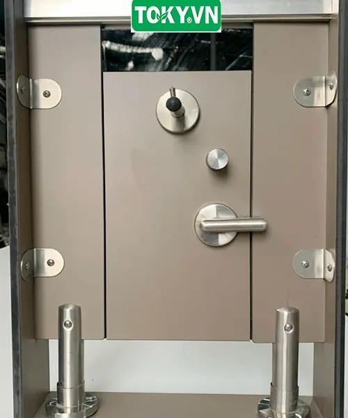 Mô hình vách ngăn vệ sinh compact 9