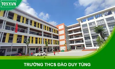 Dự án vách ngăn vệ sinh cho Trường THCS Đào Duy Tùng