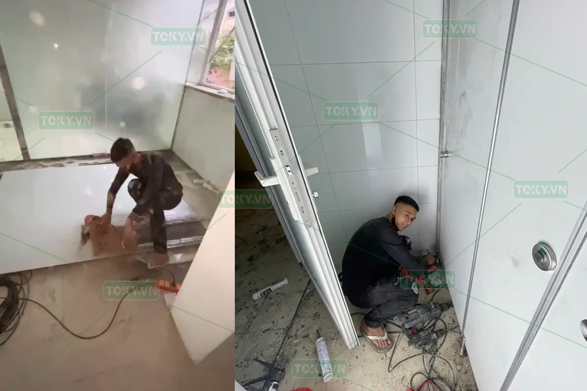 Công trình vách ngăn vệ sinh cho Đại học Y Hà Nội